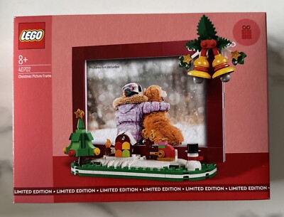 LEGO 40702 Christmas Photo Picture Frame Gift Limited Edition NEW UK