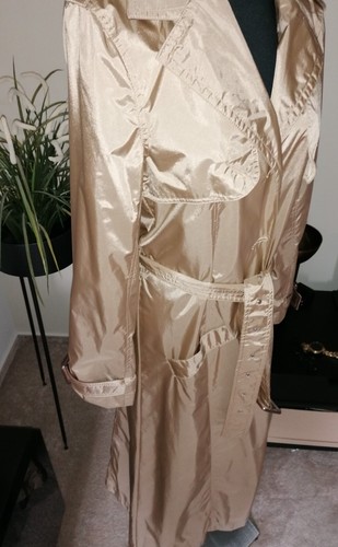 Trenchcoat Regenmantel Hammer Teil in Gold 34-36 ausverkauft ! - Bild 8 von 16