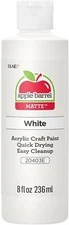 Apple Barrel Acrylic Paint in Assorted Colors 8 Ounce, 20403 White