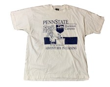 VTG Penn State Nittany Lions Single Stich Cartoon T Shirt Size XL Made USA