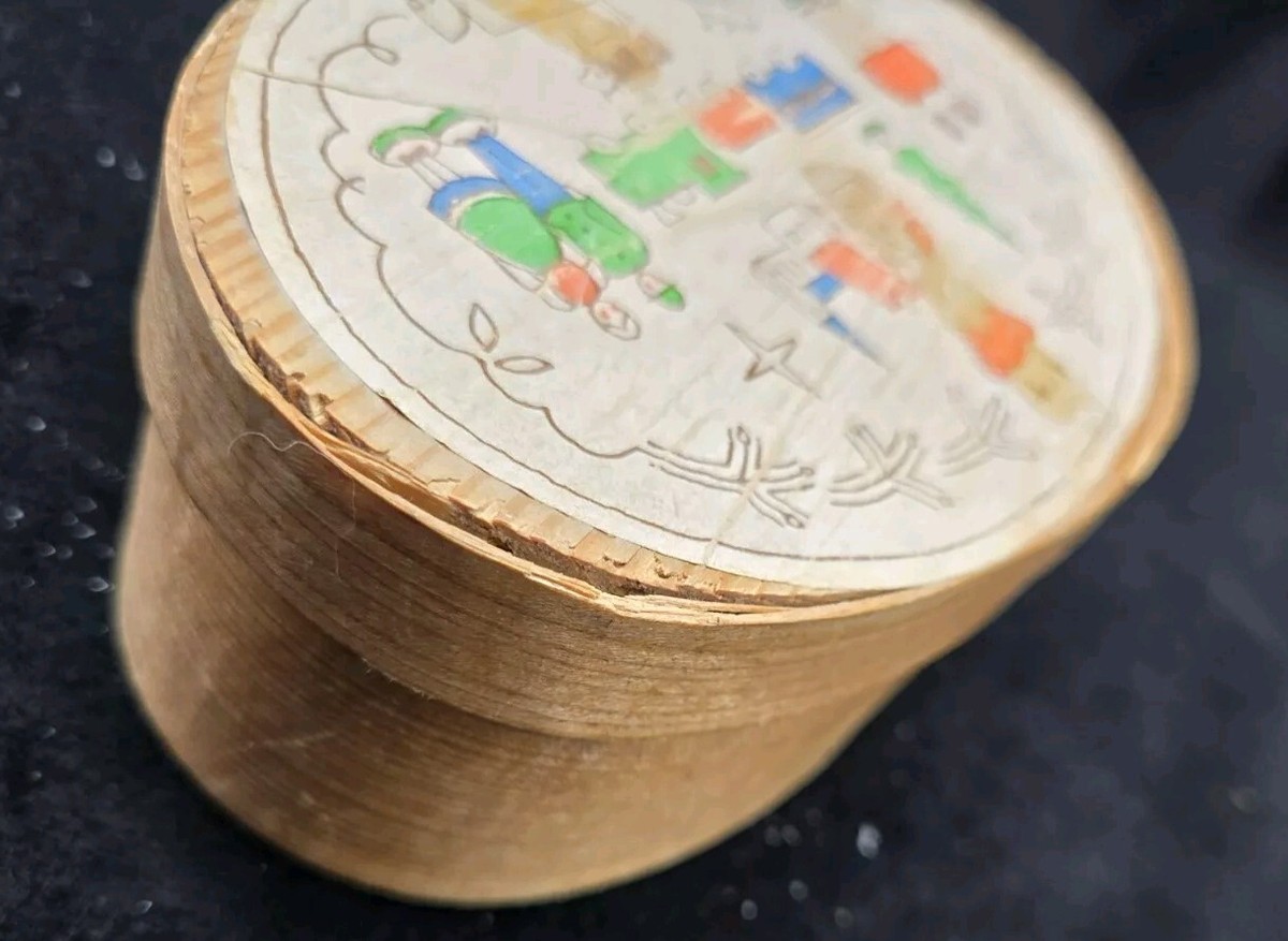 German Seiffen Erzgebirge Boxed Figural Toys Putz, Buildings