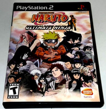 Naruto: Ultimate Ninja Sony PlayStation 2, 2006 PS2 Works Complete CIB Red Label