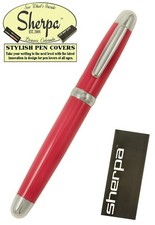 Sherpa Pink Bubblegum Pen Holder #5694 with a Sharpie and Rollerball Inserts