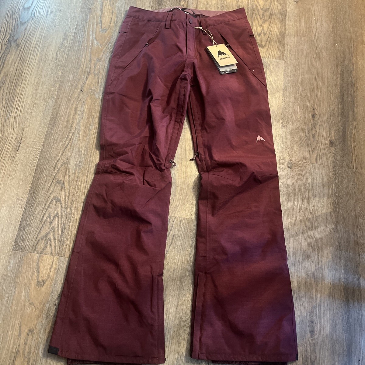BURTON Society Snowboard Pant Womens Sm Port Royal Heather