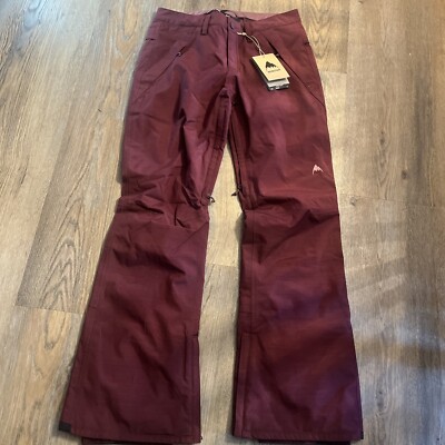 BURTON Society Snowboard Pant Womens Sm Port Royal Heather