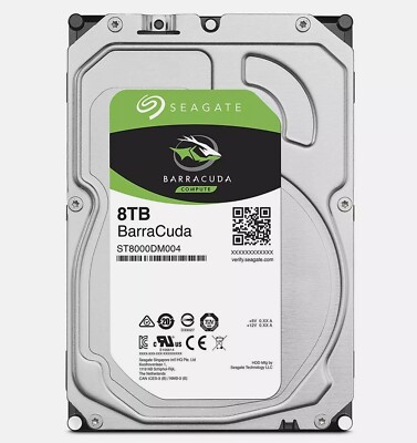 SEAGATE 3.5インチ HDD 8TB ST8000DM004 Seagate Barracuda 8TB ST8000DM004 SATA 6Gb/s 3.5 inch Internal HDD