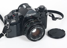 CANON A-1, 50/1.8 CANON FD-N DUST, DEBRIS , FEW ISSUES/218170