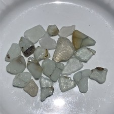 Patterned/Safety Sea Glass, Authentic Sea Glass, Surf Tumbled, Craft Supplies 20
