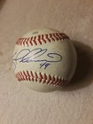 Yovani Gallardo MILB Game Used Signed Autographed Baseball Brewers Rangers Clean — photo 4