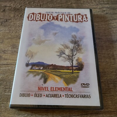 Curso Practico De Dibujo Y Pintura Nivel Elemental Oleo Acuarela Sealed