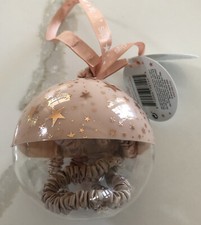 Slip 4 pack Silk Scrunchies in gift ball NEW