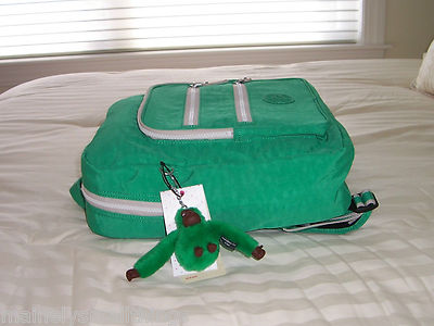 NWT Kipling KADEN Large Backpack Island Green Spectator  display picture 1