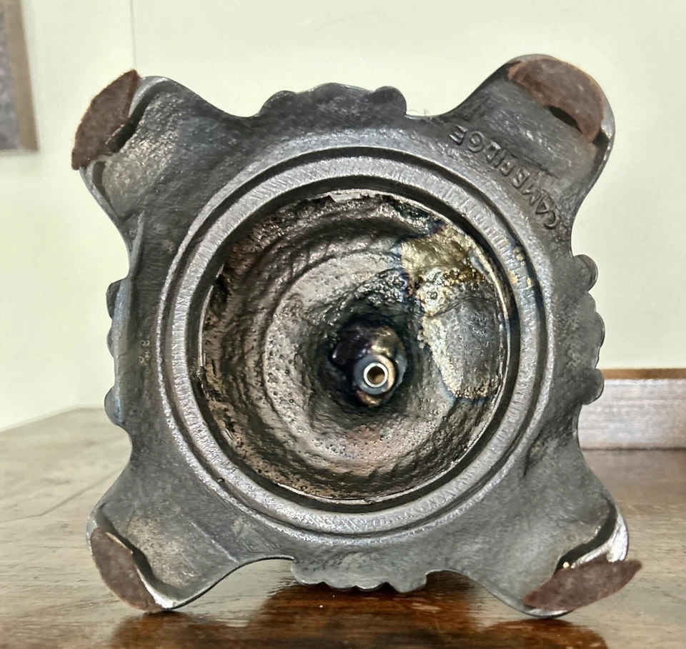 "Juego De Colección De 2 Candelabros Candelabros Cambridge 7.5"" Metal Latón Ornamentado" Foto 4 de 4