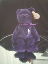 Ty Beanie Baby 💎PRINCESS the Diana Bear from 1997 🔥 RARE & ERROR! 🔥MINT! 🐻