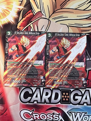 Dragon Ball Super SS Son Goku: Xeno, Reflexive Strike P-418 PR Casi nuevo * X2