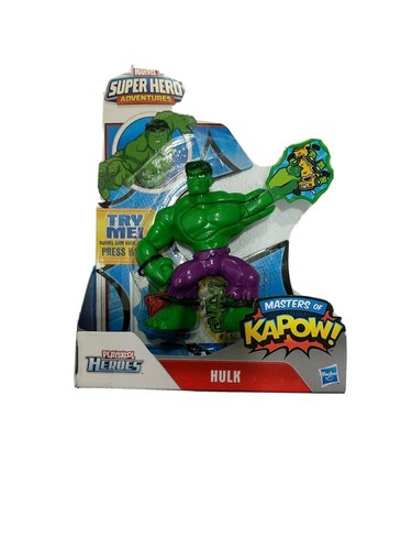 NUEVO Playskool Marvel Super Hero Adventures HULK Masters of Kapow SELLADO DE FÁBRICA - Imagen 2 de 2