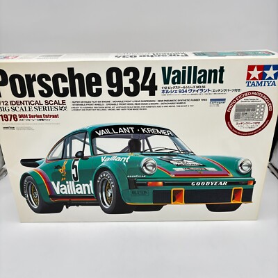 Tamiya 1/12 Big Scale Series 56 Porsche 934 Vaillant Plastic