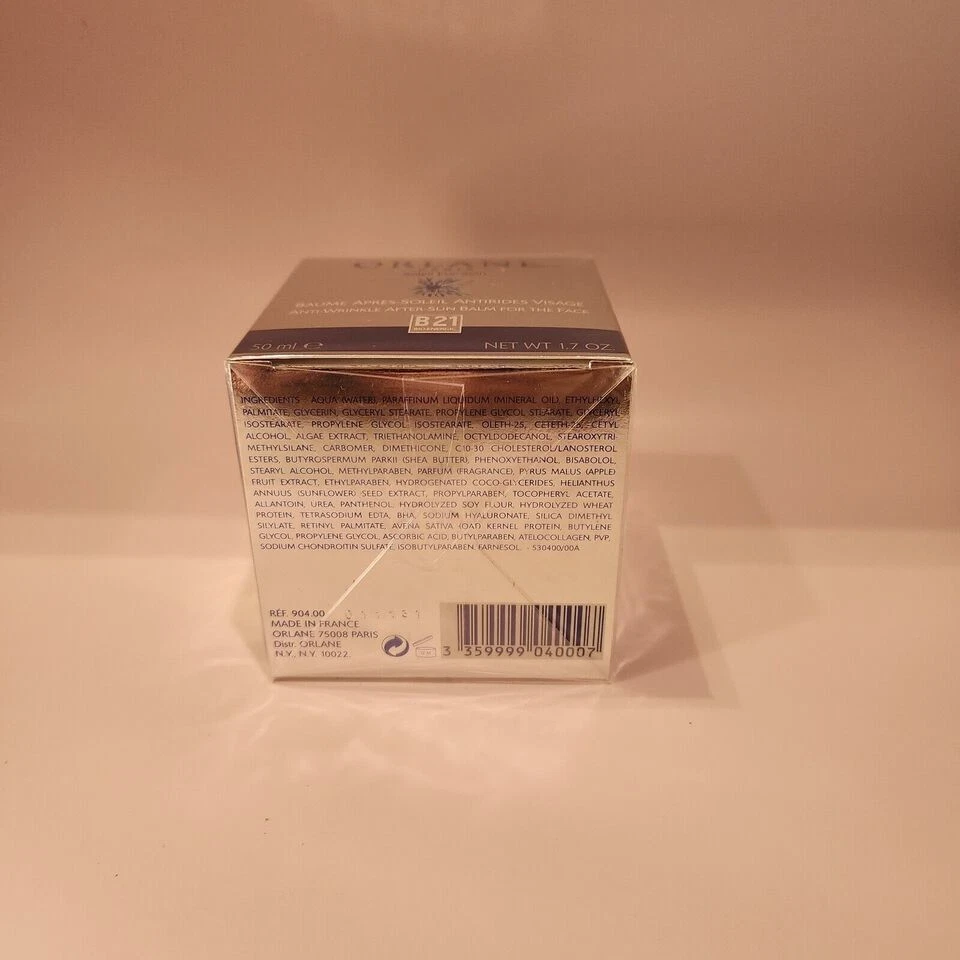 Bálsamo facial antiarrugas después del sol ORLANE PARIS B21 1,7 OZ caja sellada Foto 2 de 2