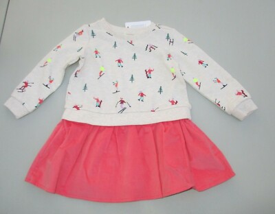 Gymboree Skiers Skiing Dress Size 2T NWT