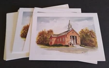 The First Christian Church of Rogersville Tennessee Blank Note Cards 6 Ct, 7 x 5