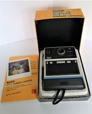 Vintage Kodak EK4 Instant Camera with Original Box And Directions Rochester NY