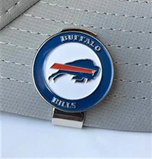 New Buffalo Bills Golf Ball Marker with Magnetic Hat Clip