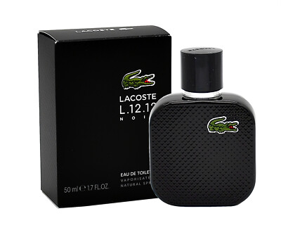 Lacoste L12.12 Noir 50ml Eau de Toilette Neu & OVP