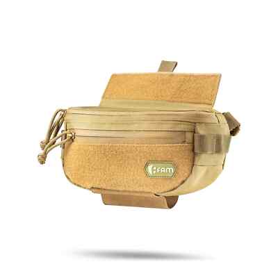 Tactical Chest Pouch M8 Banana Bag   COYOTE | Cordura 1000 Armor Insert Ready