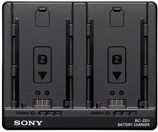 Sony - BC-ZD1 Dual Battery Charger for NP-FZ100 - Black