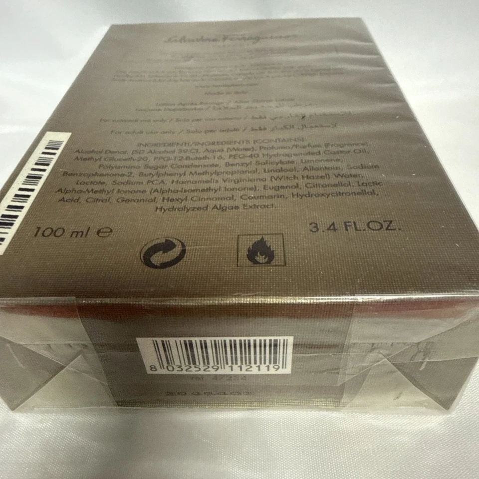 Loción para después del afeitado Salvatore Ferragamo Incanto Pour Homme 3,4 fl oz aroma clásico Foto 4 de 4