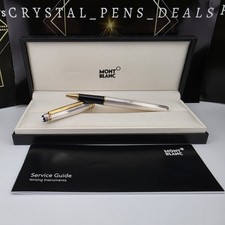 MONTBLANC Meisterstuck Solitaire argento sterling 163 penna roller classica 925