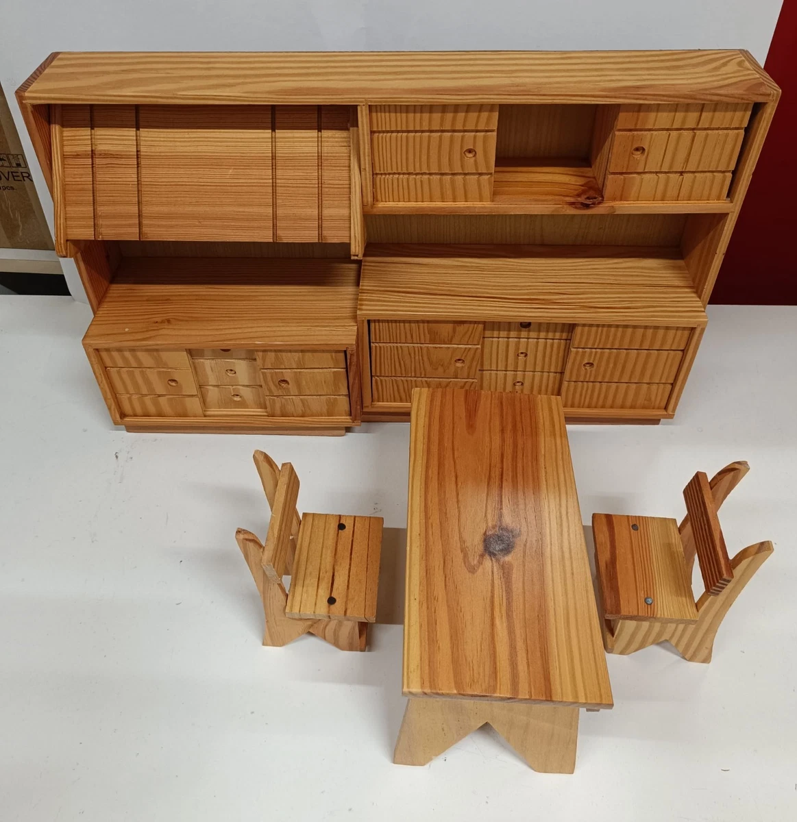 Arredamento da cucina in legno per case di bambole e miniature | Acquisti Online su