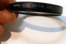 Tiffen 1A Skylight 62mm Lens Filter made in USA