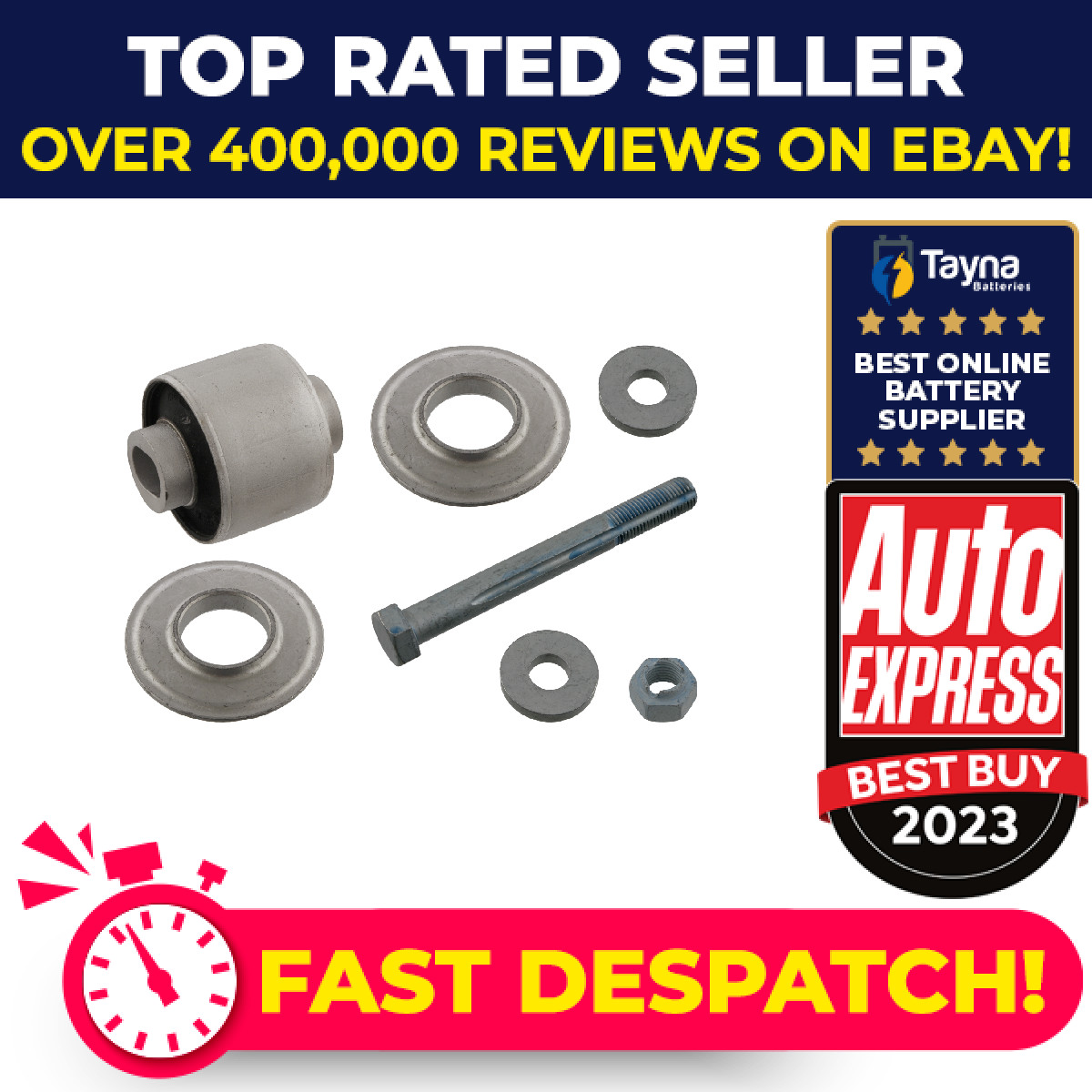 Wishbone / Control / Trailing Arm Bush fits MERCEDES S600 W220 5.5 5.8 00 to 05