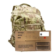 OCP Multicam MOLLE II Assault Pack - Previously Issued & One B Case of 2025 Mres