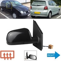 Elektrisch Beheizt Grundiert AußEnspiegel Rechts O/S FüR 02-05 Vw Polo MK4 9N