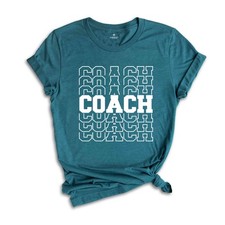 Coach Shirt, Coach Gift, Sports Coach T-Shirt, Basketball Coach Tee, Softball Co