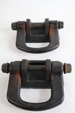 06-10 Hummer H3 Fr Lh Rh Bumper Recovery Tow Hooks Mount Bracket 15825884 Oem 06-10 Hummer H3 Fr Lh Rh Bumper Recovery Tow Hooks Mount Bracket 15825884 Oem