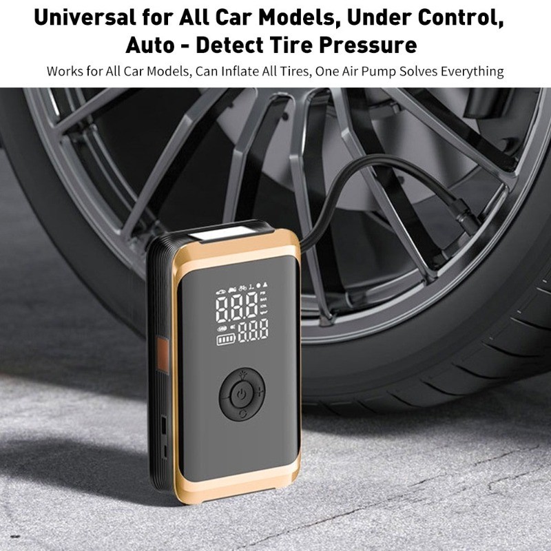 69800mAh Car Jump Starter with Air Compressor Battery Jumper Box Charger Booster