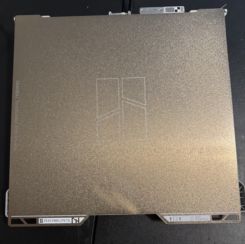 BambuLab H2D Heatbed and 2 Textured PEI Plates