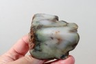 Turkey Dendritic Chrysoprase 9.4 oz. lapidary faced rough — photo 2