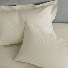 Image of Catherine Lansfield Easy Iron Percale Flat Sheet, White, King