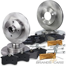 ATEC BREMSSCHEIBEN+BREMSBELÄGE BREMSKLÖTZE VO+HI FÜR VW GOLF 2 JETTA 2 84-91 1.8