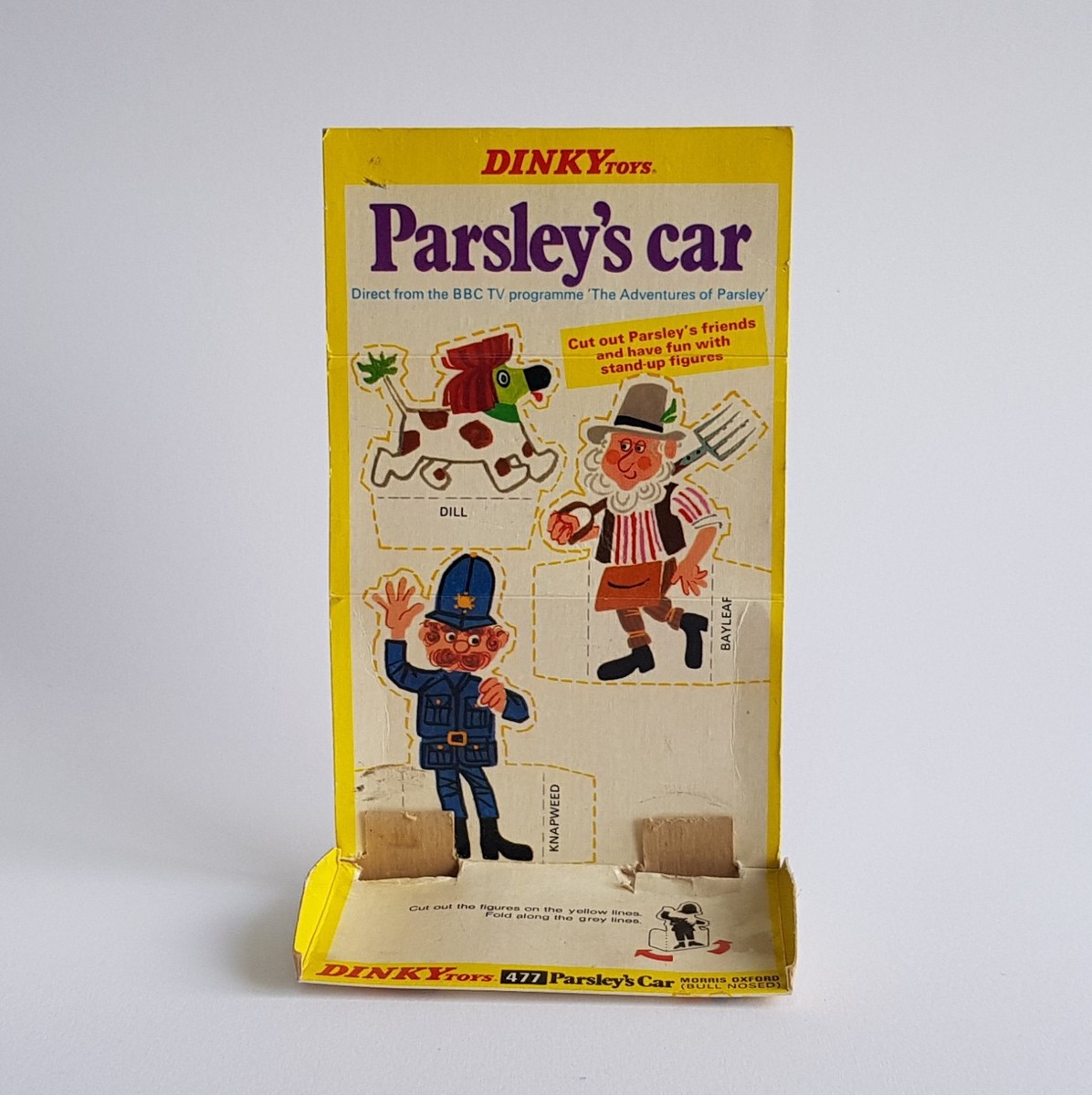 ミニカー DINKY No.477 Parsley's Car 477: Parsley's Car – Dinky Toys: TV Shows, Space and Specials
