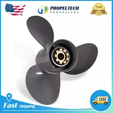 13 3/4 X 13P Outboard Propeller Fit Honda 60-130HP 15 Spline 13.75x13 P Aluminum