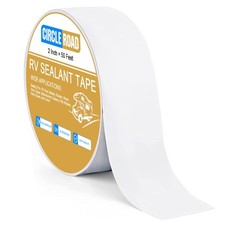 RV Roof Tape White, 2 Inch X 50 Feet Repair Sealant Tape, Stop White
