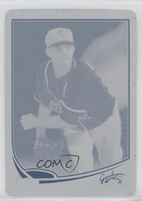 2013 Topps Pro Debut Printing Plate Cyan 1/1 Andrew Heaney #187 z5i