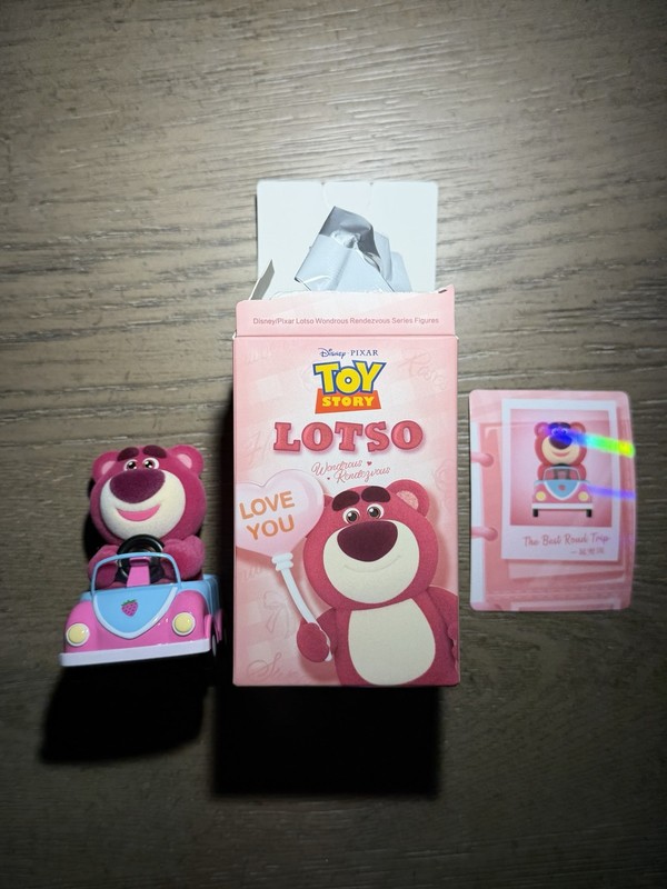 Lotso Toy Story Popmart Love You ROAD TRIP