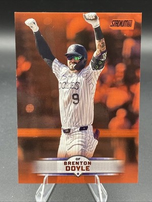 2025 Topps Stadium Club 23 Brenton Doyle Colorado Rockies Bronze parallel