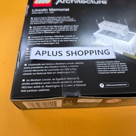 Lego 21022 Architecture Lincoln Memorial 274pcs SEALED